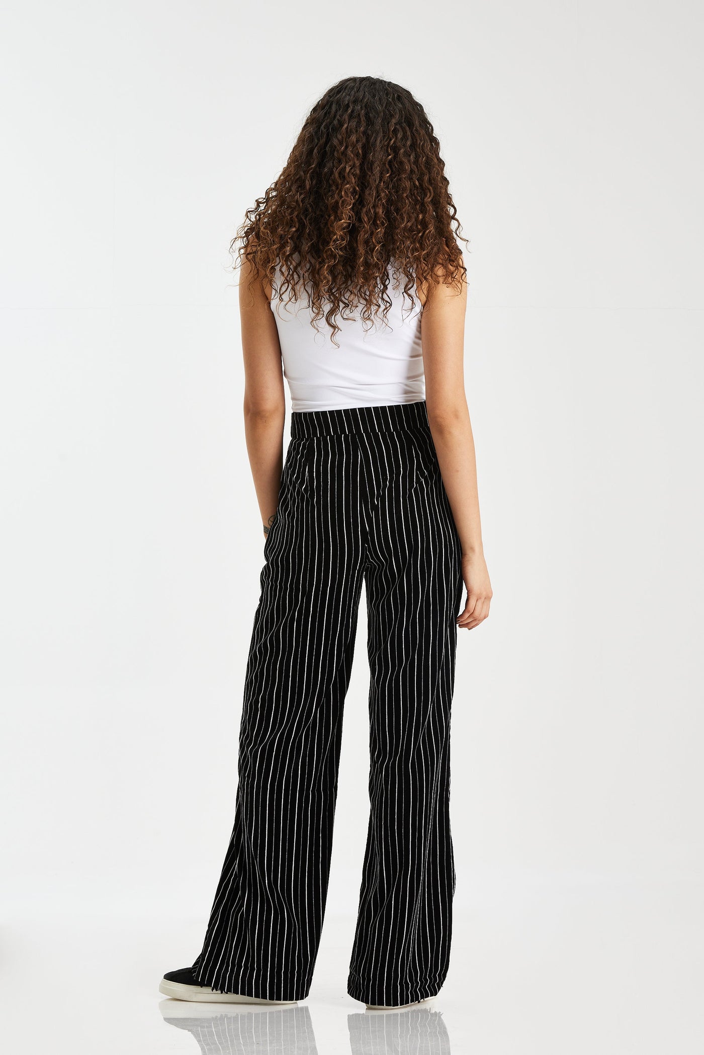 Striped Velvet Pants