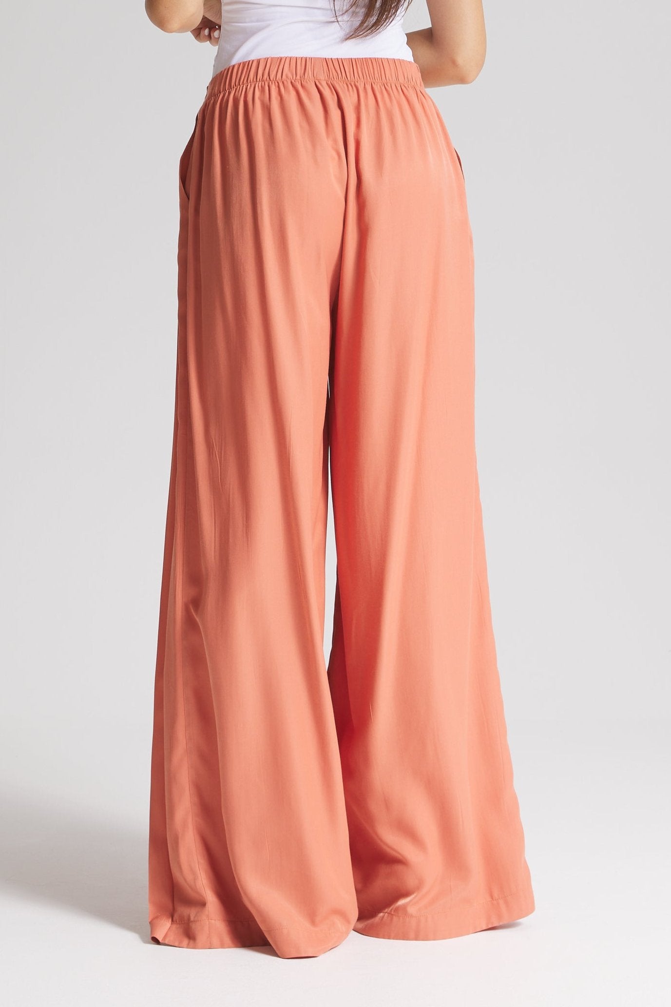 Soft Wide leg In Peach