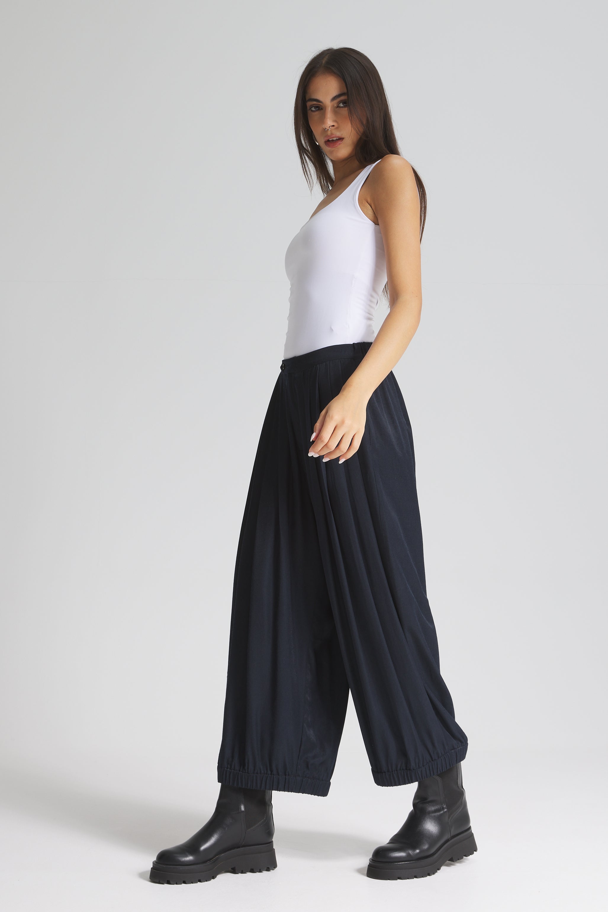 Extra wide Leg Soft Cropped pants