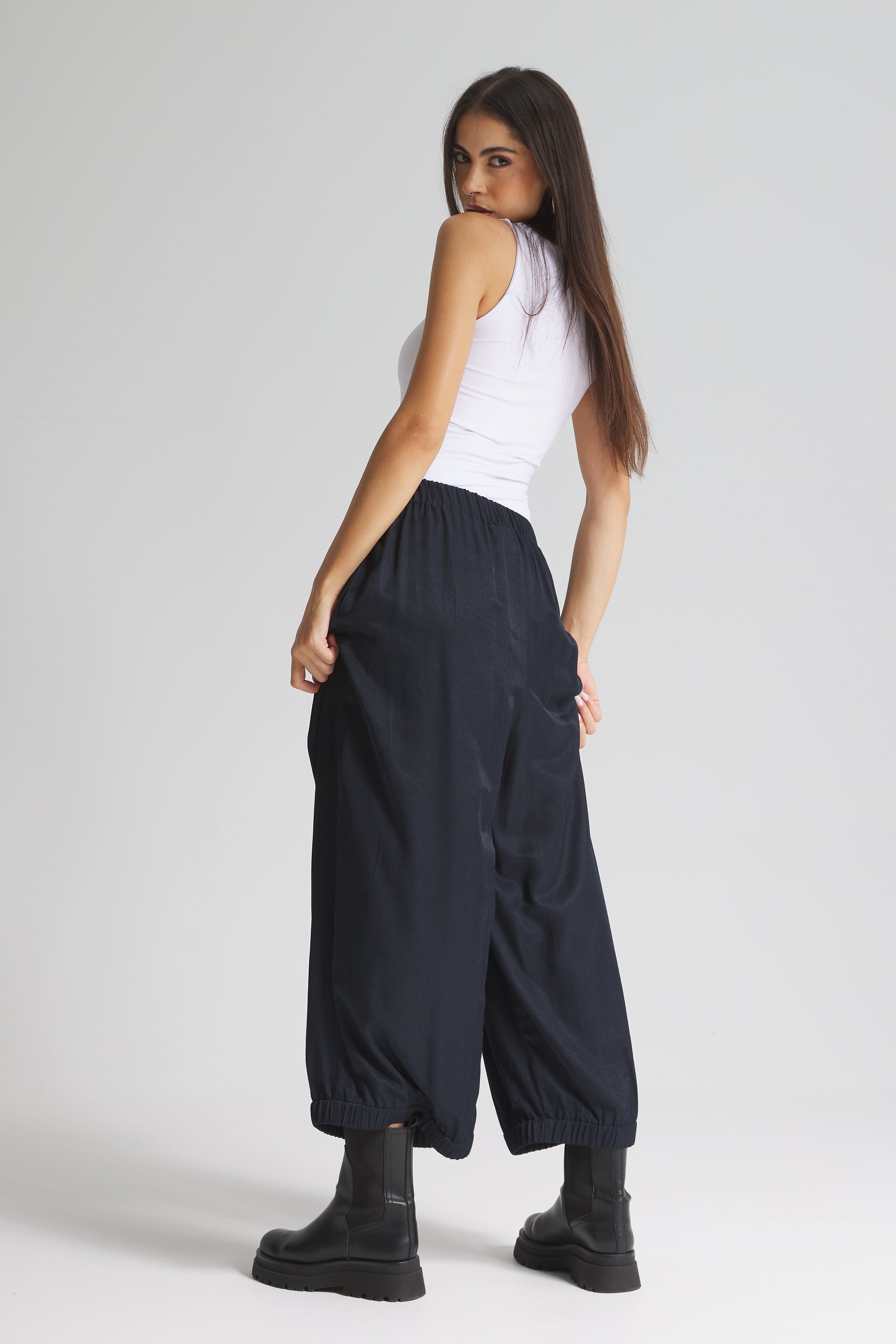 Extra wide Leg Soft Cropped pants