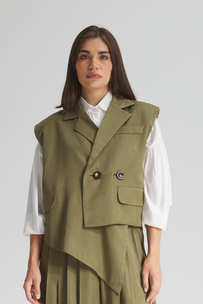 Soft Asymmetrical Vest