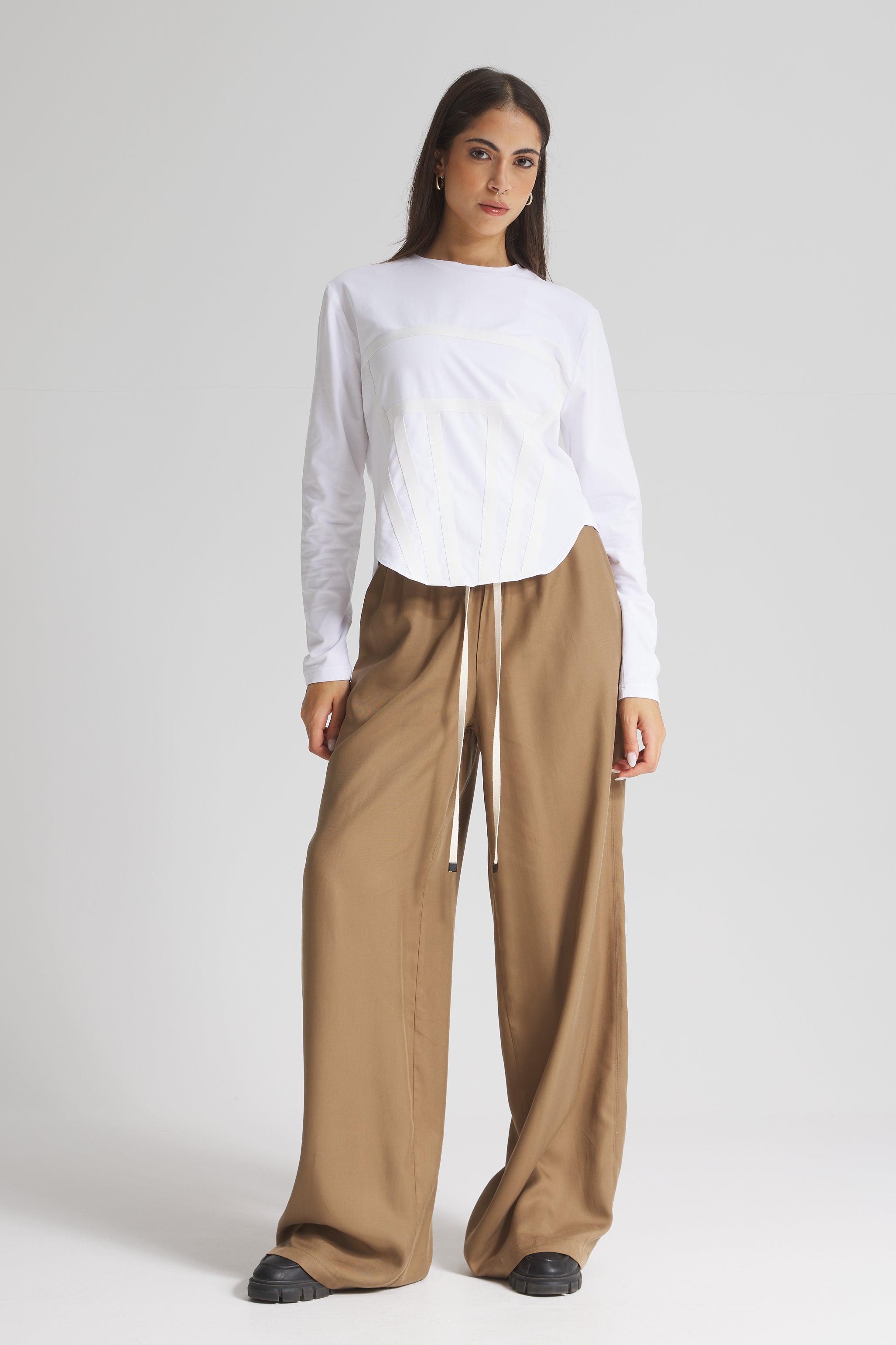 Soft Straight Leg In Khaki