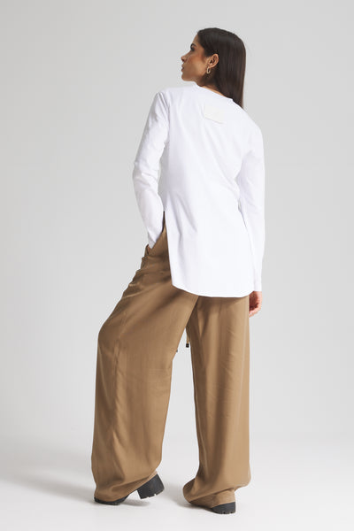 Soft Straight Leg In Khaki