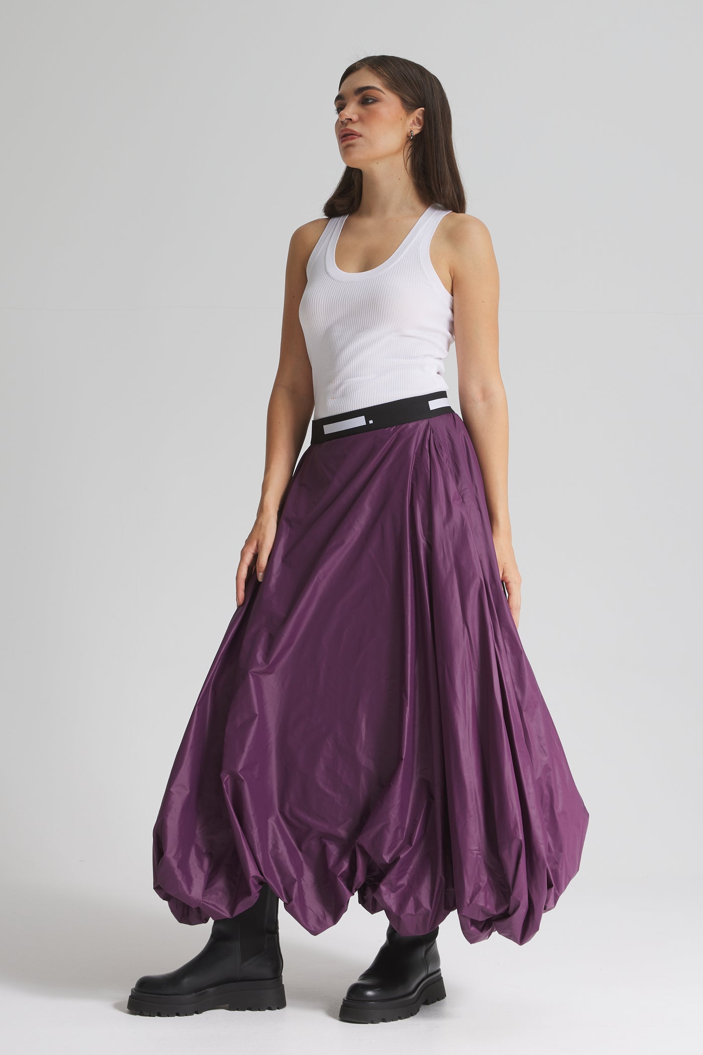 Parachute Skirt In Purple