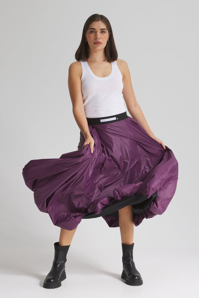 Parachute Skirt In Purple