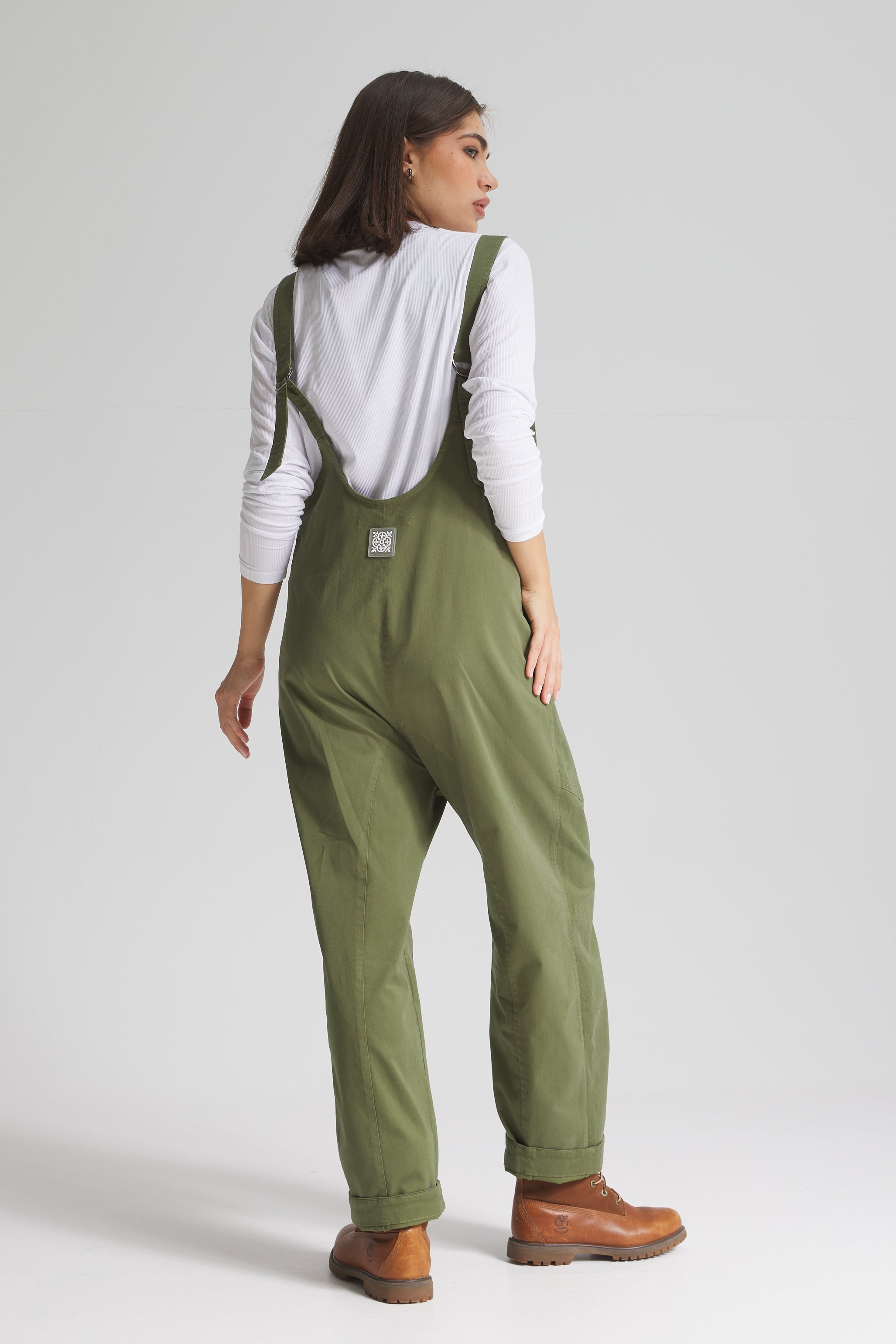 Utility Jumpsuit In Olive