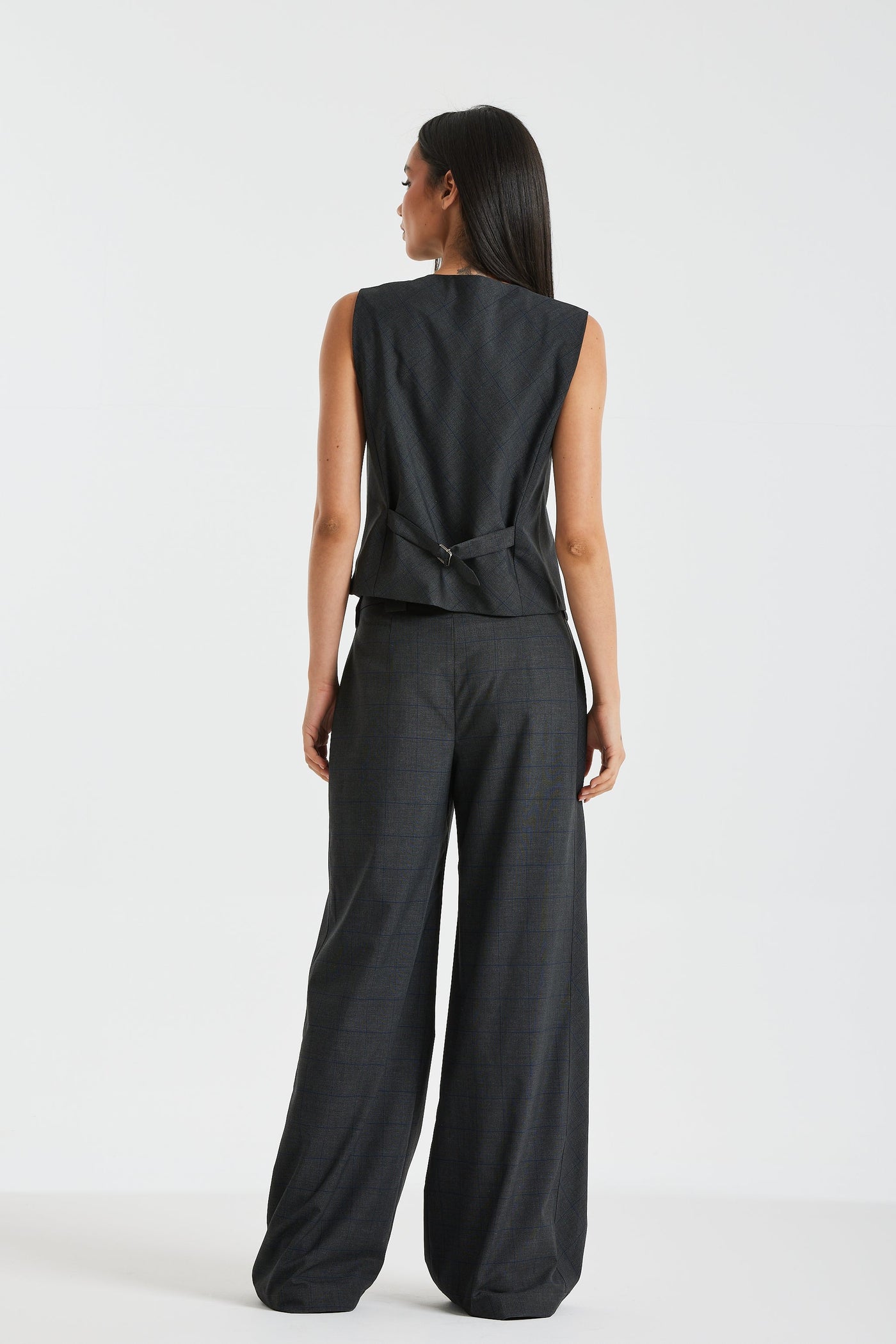 Extra Wide Leg Suit Pants