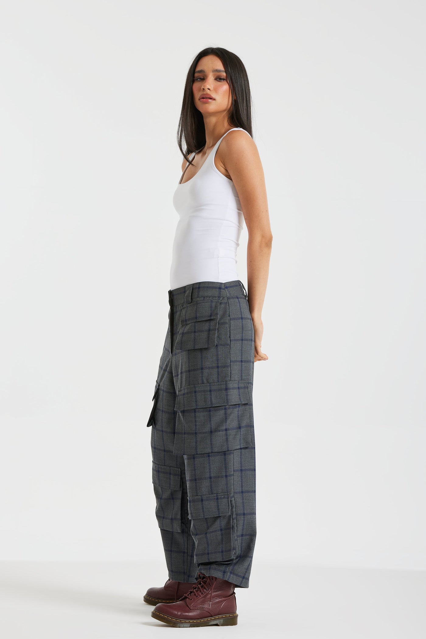 Cropped Cargo Pants