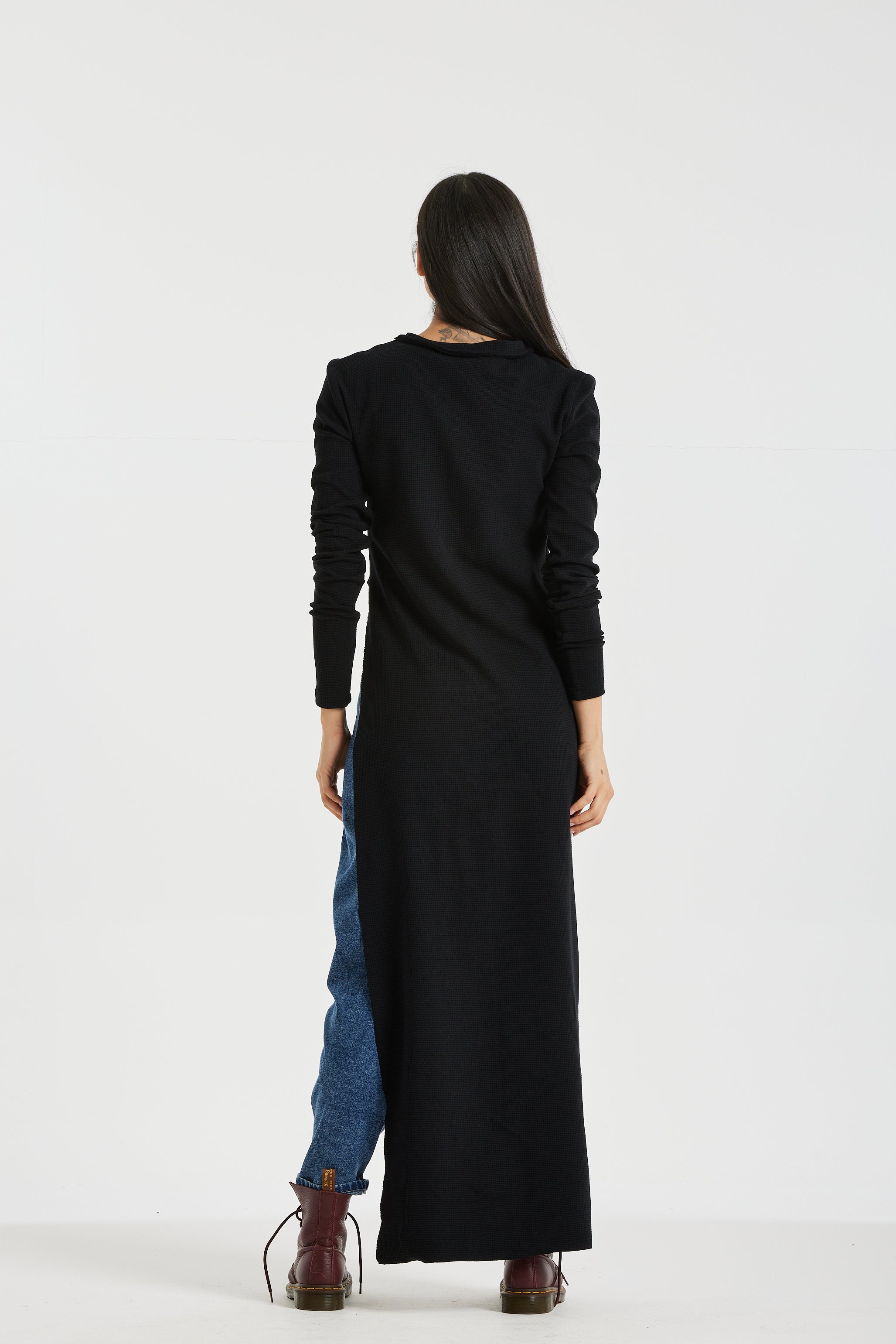 Maxi Side Basic Top In Black