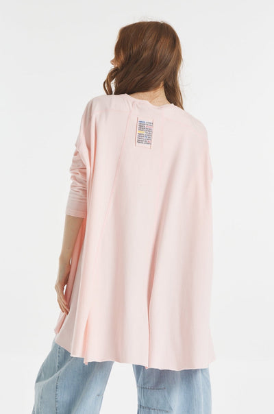 Asymmetrical T-Shirt In Pink