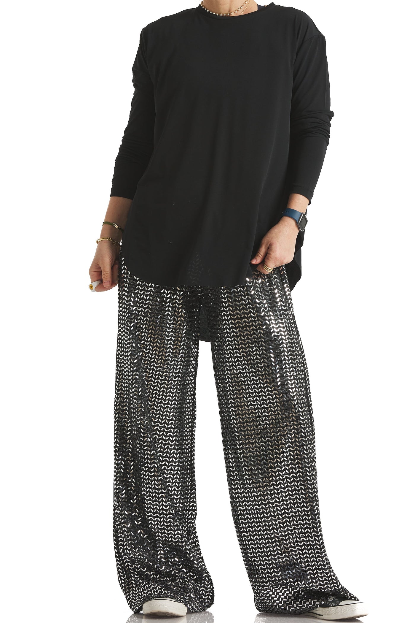 Disco Wide Leg Pants