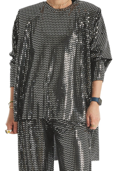 Oversize disco top