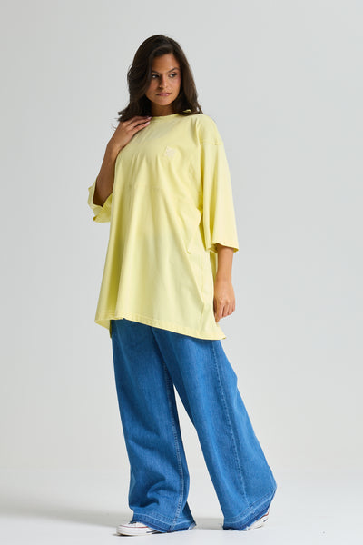 Dress T-Shirt In Yellow