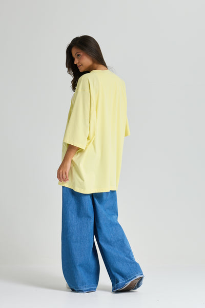 Dress T-Shirt In Yellow