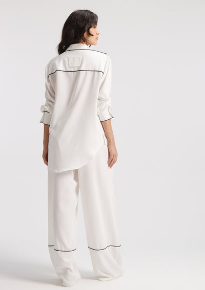 White PJ Set