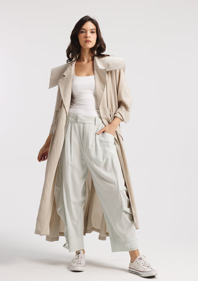 Beige Trench Coat