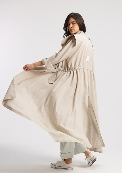 Beige Trench Coat
