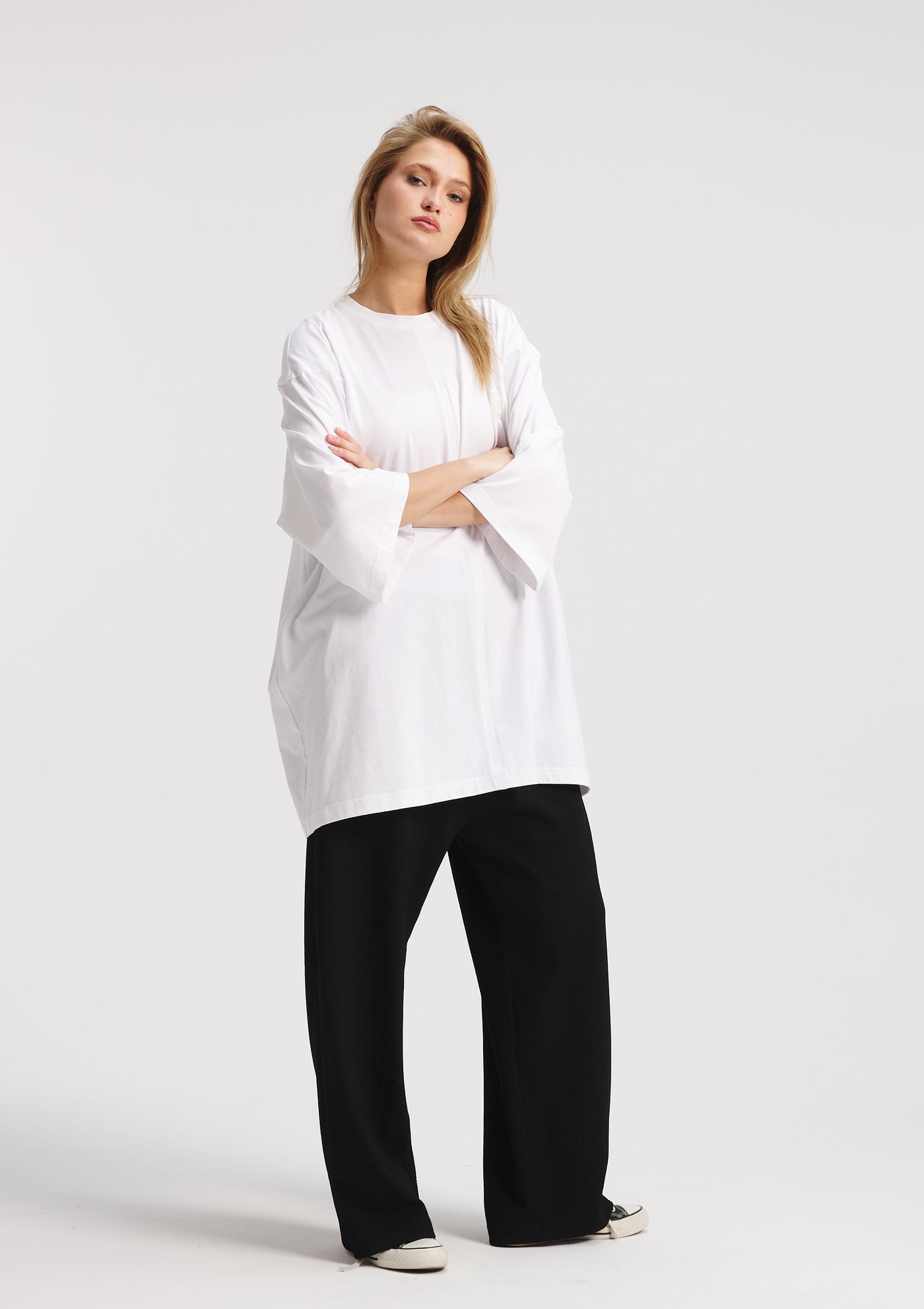 Dress T-Shirt In White