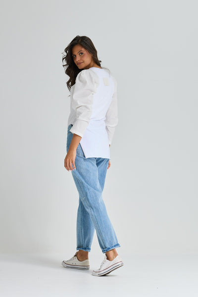 Crushed Sleeves T-Shirt